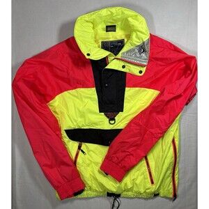 Mountain Goat Jacket Men’s Large Vintage 80s 90s Pullover Ski Winter Snowboard